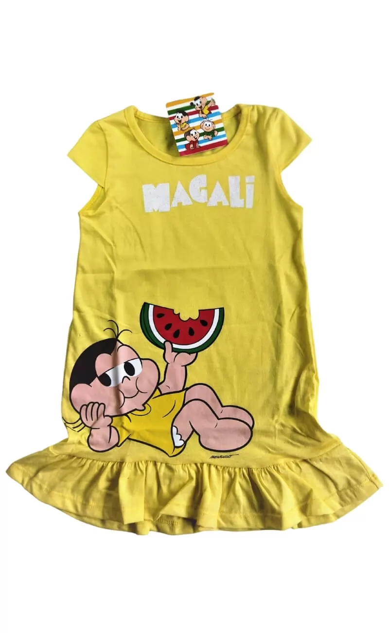 Vestido Magali - Amarelo
