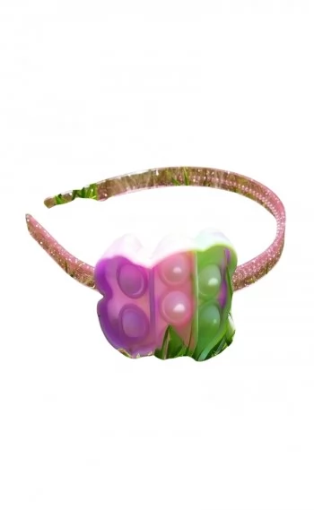 Tiara / Arco Pop It / Fidget Toy - Urso