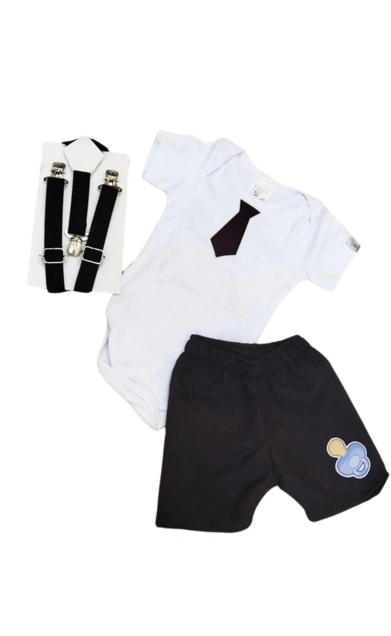 Conjunto bebê tema Baby Chefinho