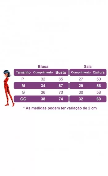 Fantasia Infantil luxinho Menina tema joaninha