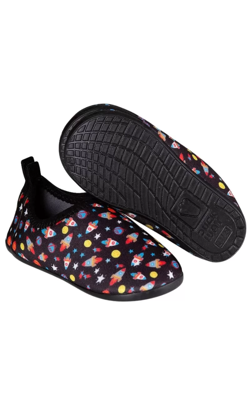 Sapatilha Infantil Neoprene Antiderrapante - Foguete