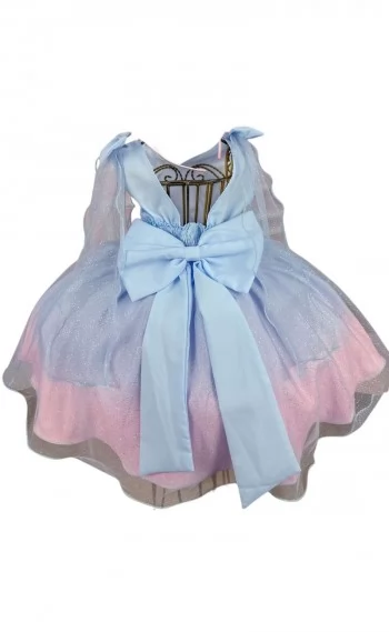 Vestido Infantil Festa Sereia